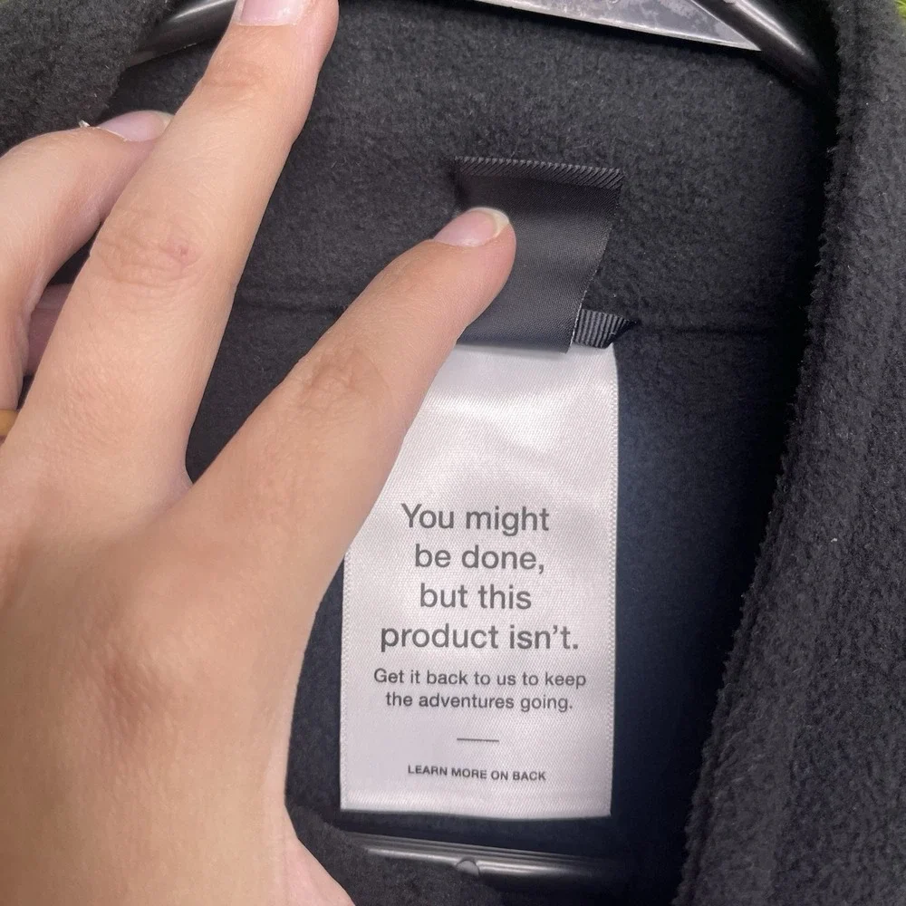 The North Face shop confidence